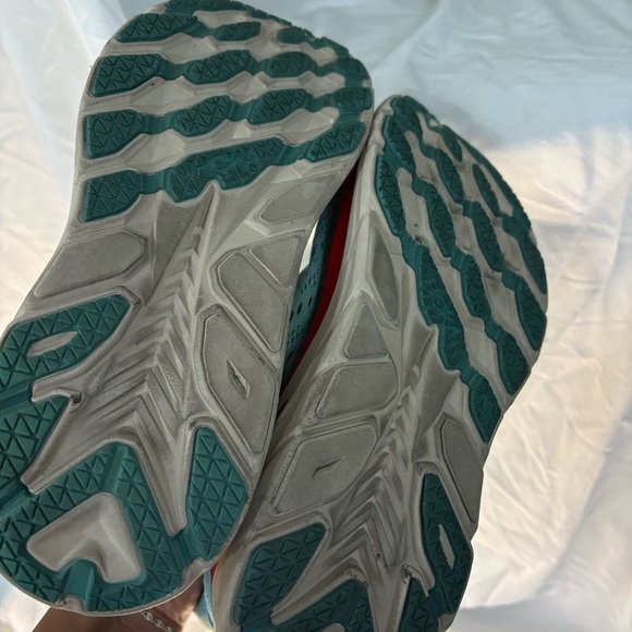 Women Hoka One One Clifton 8 Aquarella Running Shoes Sneakers - Picture 7 of 7